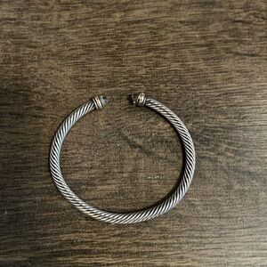 Silver David Yurman Bangle